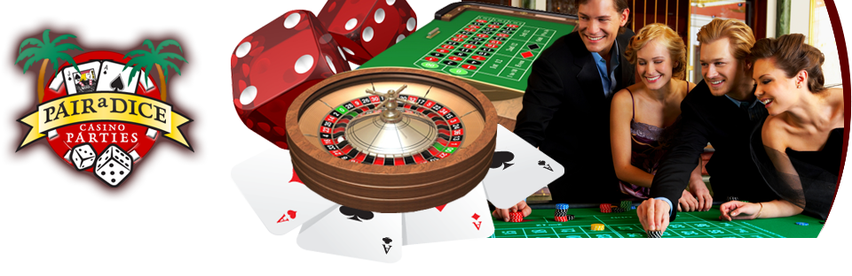Pair a Dice Casino Parties Banner